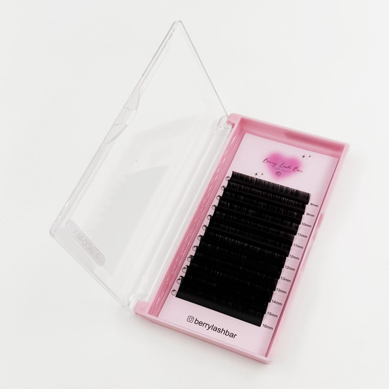 OG matte lash trays Cc curl