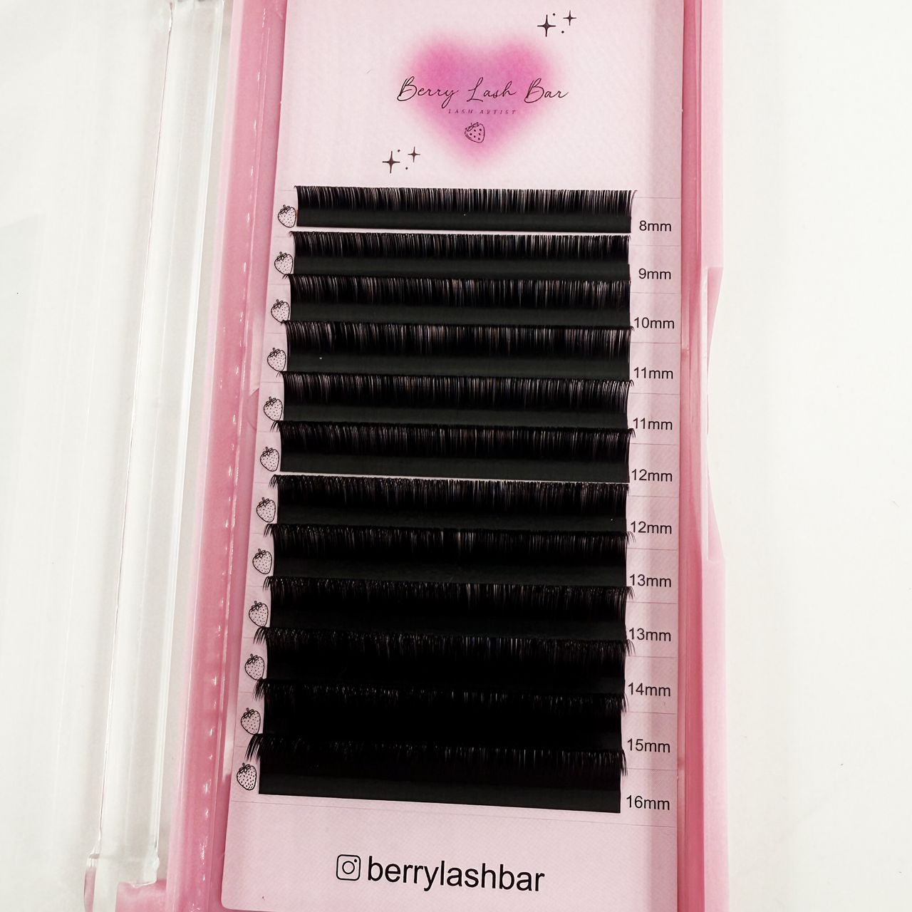 OG matte lash trays Cc curl